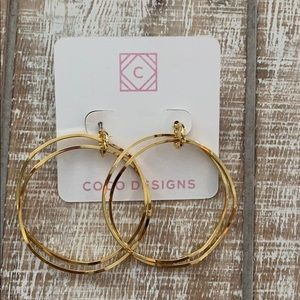 ✨NWT✨ COCO DESIGN Double Chic Infinity Earrings